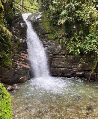 Cascada santa rita-Luna glamping