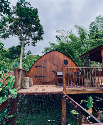 Hobbit hole duplex glampin en salento Quindío